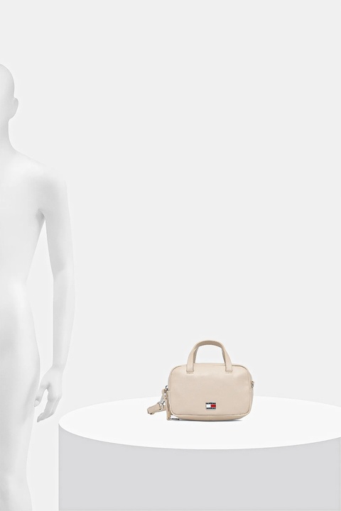 Tommy Jeans torebka kolor beżowy AW0AW18084 - zdjęcie produktu nr 1