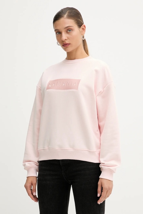 La Mania bluza MEA damska kolor różowy gładka MEA - zdjęcie produktu nr 1