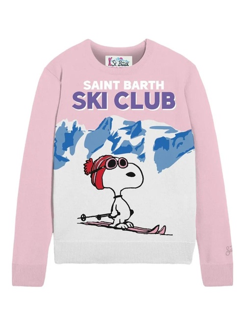 MC2 Saint Barth New Queen Snoopy motif sweater - Pink - zdjęcie produktu nr 1