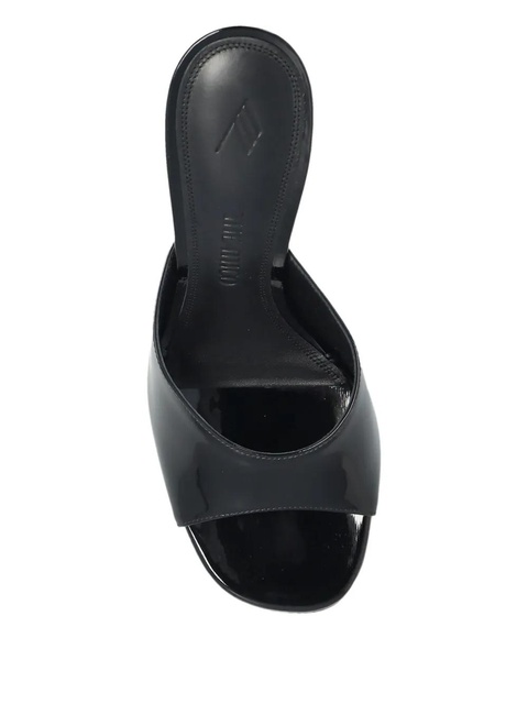 The Attico 100mm peep-toe stiletto sandals - Black - zdjęcie produktu nr 2