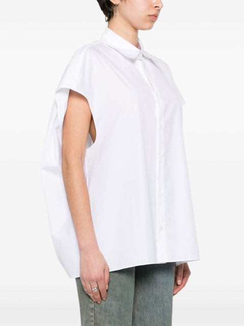 Marni poplin sleeveless shirt - White - zdjęcie produktu nr 2