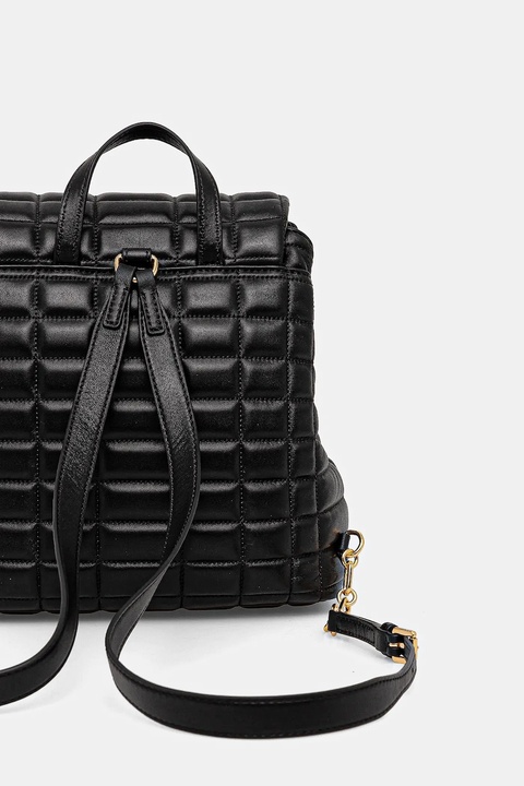 MICHAEL Michael Kors plecak skórzany damski kolor czarny mały gładki 30F5G2RB1L - zdjęcie produktu nr 2