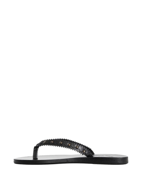 Ancient Greek Sandals studded leather sandals - Black - zdjęcie produktu nr 1