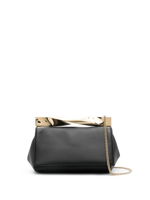 Aquazzura Twist Clutch mini bag - Black - zdjęcie produktu nr 1