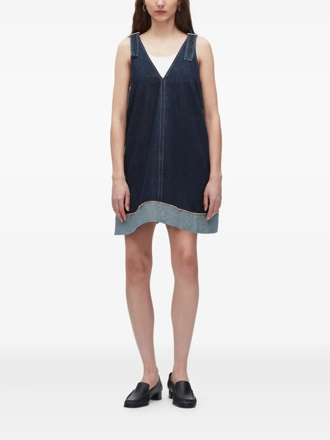 3.1 Phillip Lim tie-strap denim dress - Blue - zdjęcie produktu nr 1