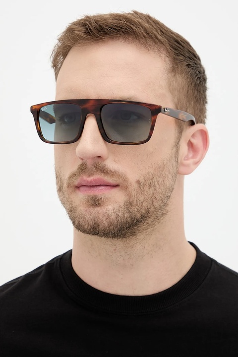 Ray-Ban okulary przeciwsłoneczne kolor brązowy 0RB2222 - zdjęcie produktu nr 1