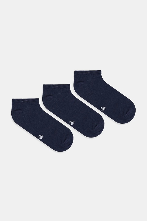 United Colors of Benetton skarpetki 3-pack kolor granatowy 6GRD2701L - zdjęcie produktu nr 1