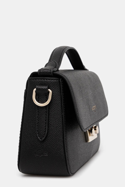 Lacoste torebka skórzana kolor czarny NF5099PH - zdjęcie produktu nr 2