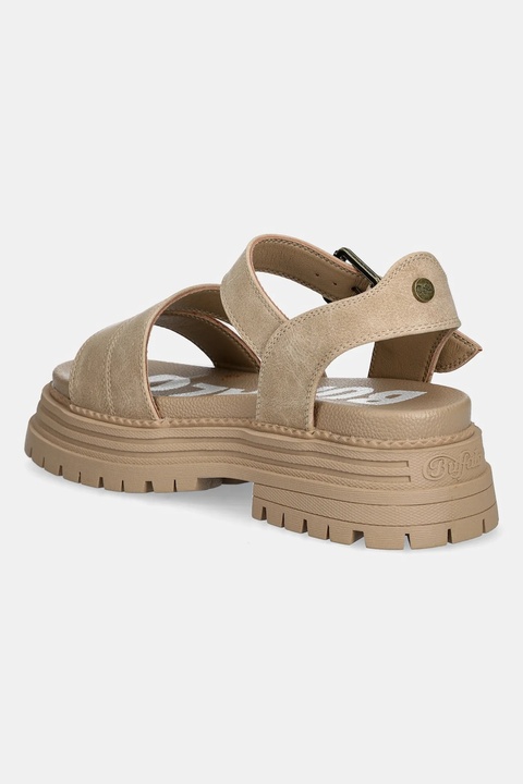 Buffalo sandały Lennox Ts Sandal damskie kolor beżowy na platformie 1602275-BEI - zdjęcie produktu nr 2