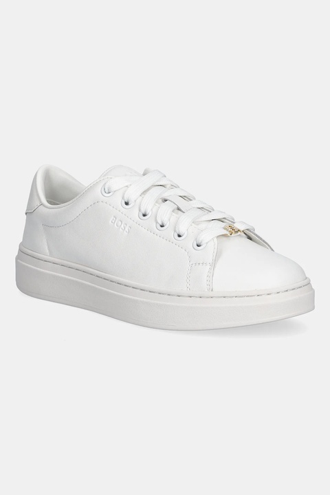 BOSS sneakersy skórzane Kieran damskie kolor biały 50548110 - zdjęcie produktu nr 1