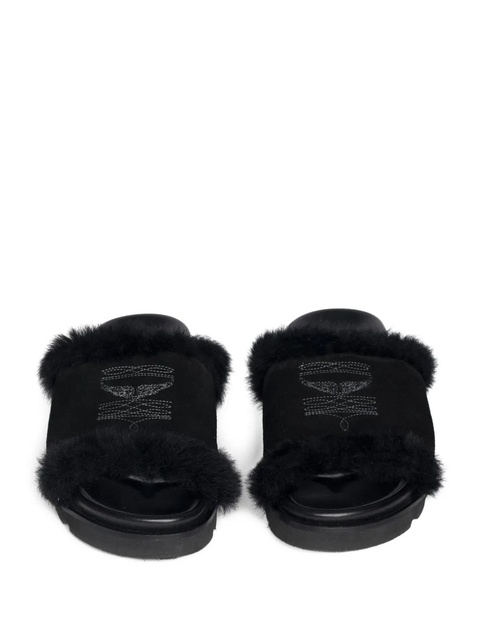 Zadig&Voltaire Teddy Bare sandals - Black - zdjęcie produktu nr 2