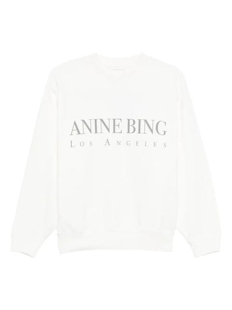 ANINE BING Jaci sweatshirt - White - zdjęcie produktu nr 1