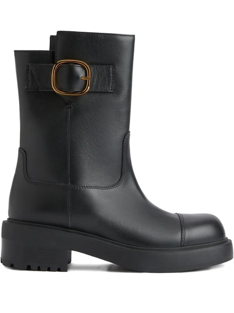 Giuseppe Zanotti LORI buckle-detail boots - Black - zdjęcie produktu nr 2