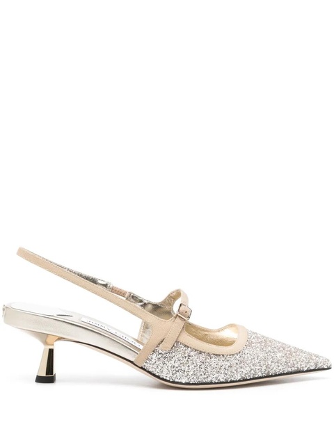 Jimmy Choo 45mm Didi pumps - Gold - zdjęcie produktu nr 1