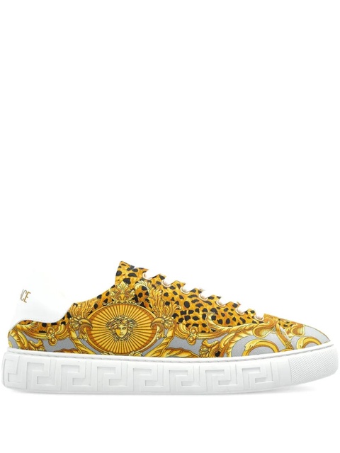 Versace printed sneakers - Gold - zdjęcie produktu nr 1