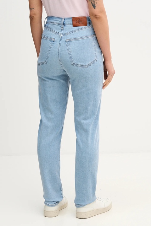 Calvin Klein Jeans jeansy damskie high waist LV047E618G - zdjęcie produktu nr 2