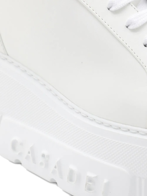 Casadei Nexus leather lace-up sneakers - White - zdjęcie produktu nr 2