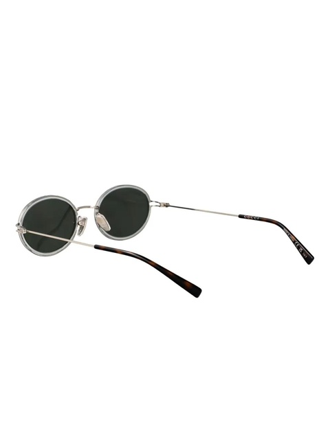 Gucci Eyewear GG1980S oval-frame sunglasses - Silver - zdjęcie produktu nr 2