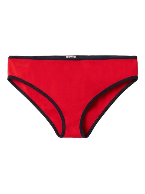 Miu Miu technical-knit bikini bottom - Red - zdjęcie produktu nr 1