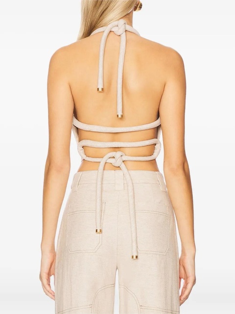 Cult Gaia Themis rope-detail tank top - Neutrals - zdjęcie produktu nr 2