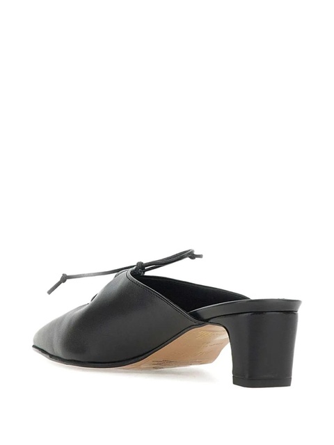 ALOHAS 50mm Amar mules - Black - zdjęcie produktu nr 2