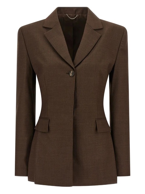 Magda Butrym single-breasted blazer - Brown - zdjęcie produktu nr 1