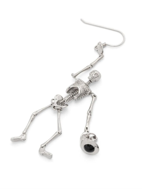 Vivienne Westwood skeleton-pendant earrings - Silver - zdjęcie produktu nr 2
