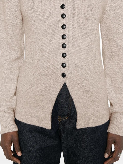 KHAITE cashmere cardigan - Neutrals - zdjęcie produktu nr 2