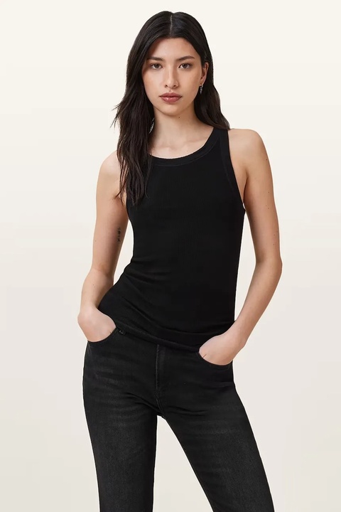 AllSaints top RINA damskie kolor czarny W235JB - zdjęcie produktu nr 1
