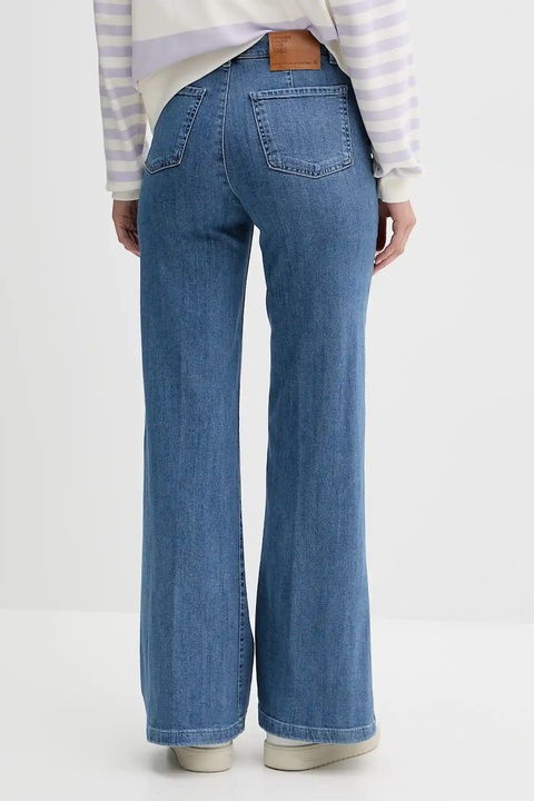 United Colors of Benetton jeansy damskie kolor niebieski 4TUT574X5 - zdjęcie produktu nr 2