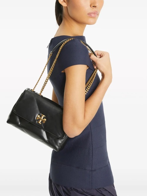 Tory Burch small Kira diamond-quilted convertible shoulder bag - Black - zdjęcie produktu nr 2