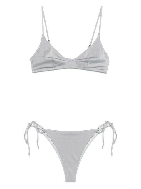 MC2 Saint Barth shimmer-effect bikini - Grey - zdjęcie produktu nr 1