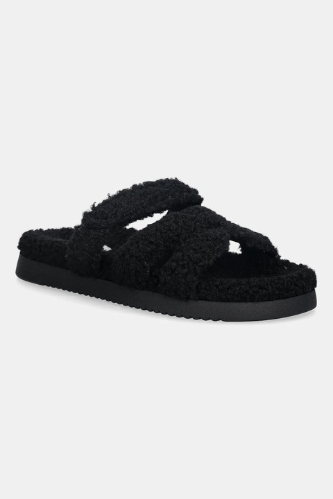 Steve Madden klapki Missile-F damskie kolor czarny 11003175 - zdjęcie produktu nr 1