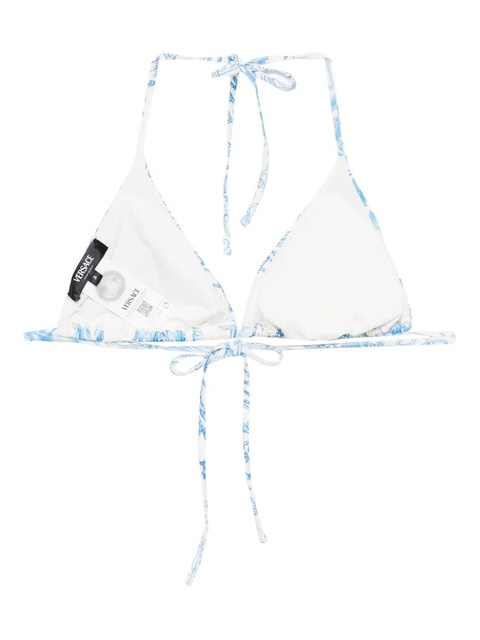 Versace graphic-print bikini top - White - zdjęcie produktu nr 2