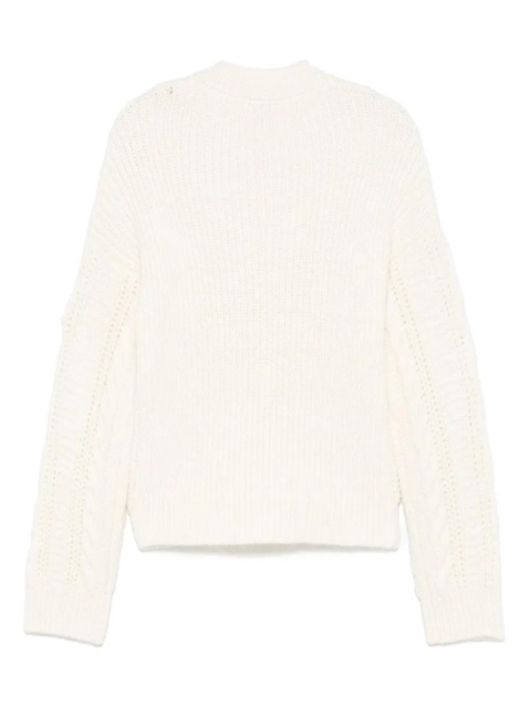 Moncler wool-blend sweater - Neutrals - zdjęcie produktu nr 2