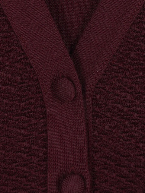 Chloé textured button cardigan - Purple - zdjęcie produktu nr 2