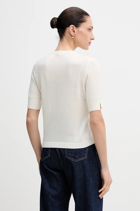 United Colors of Benetton sweter damski kolor beżowy lekki 1002D10D2 - zdjęcie produktu nr 2