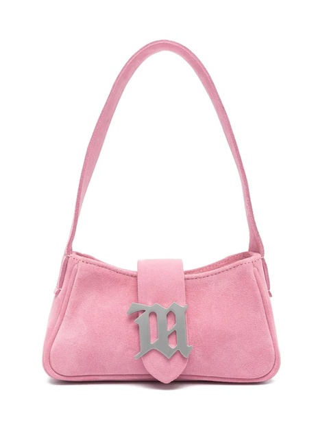 MISBHV logo-plaque suede tote bag - Pink - zdjęcie produktu nr 1