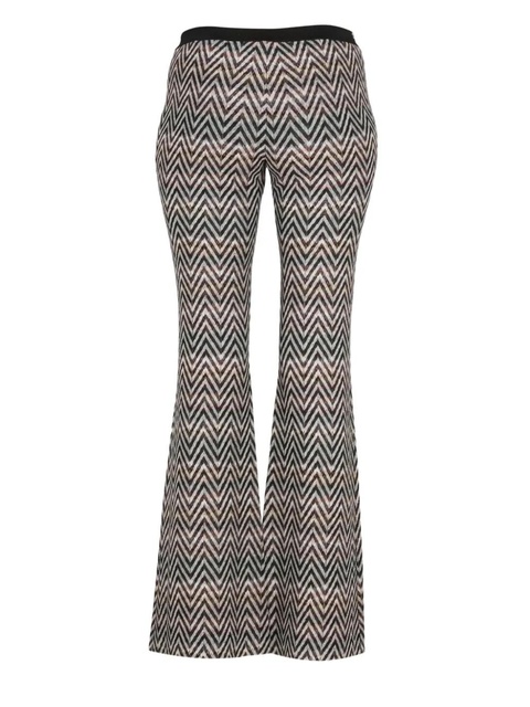 Missoni chevron trousers - Neutrals - zdjęcie produktu nr 2