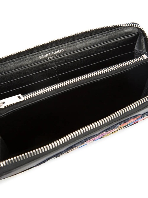 Saint Laurent Love wallet - Black - zdjęcie produktu nr 2