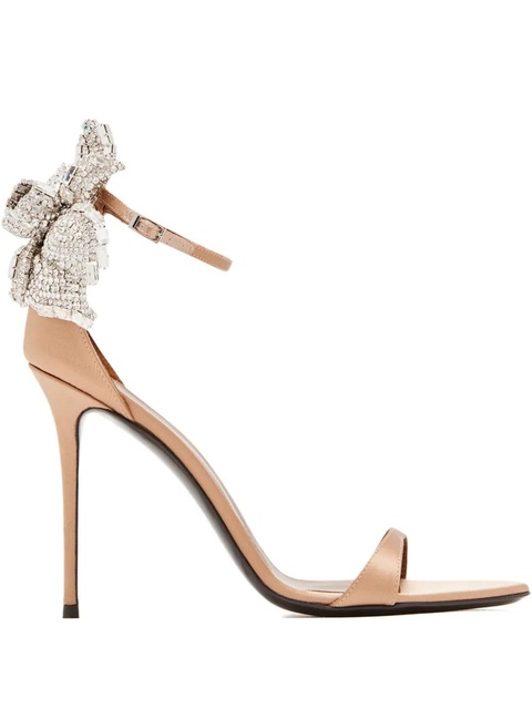 Giuseppe Zanotti 105mm embellished heeled sandals - Gold - zdjęcie produktu nr 1
