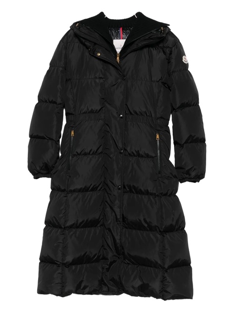 Moncler hooded quilted jacket - 999 BLACK - zdjęcie produktu nr 1