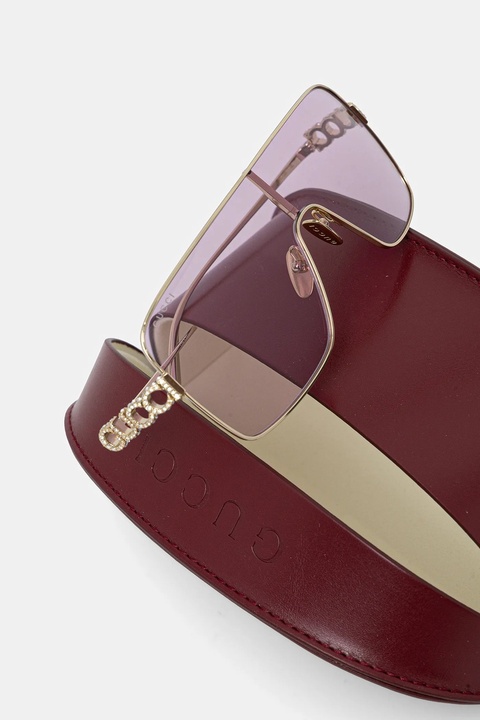 Gucci okulary przeciwsłoneczne damskie kolor złoty GG1936S - zdjęcie produktu nr 2