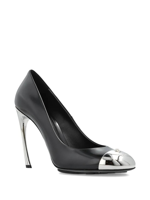 Versace 115mm Medusa toe-cap pump - Black - zdjęcie produktu nr 2