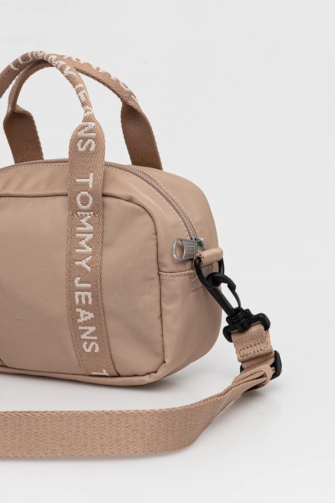 Tommy Jeans torebka kolor beżowy AW0AW17889 - zdjęcie produktu nr 2