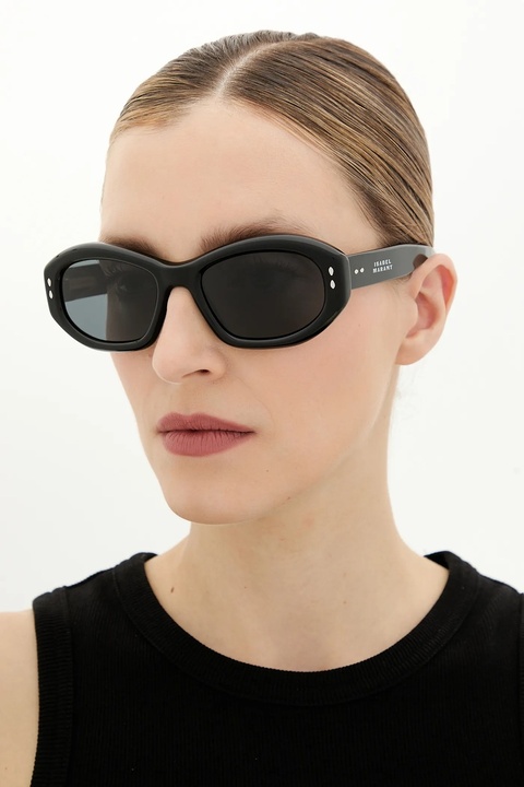 Isabel Marant okulary przeciwsłoneczne damskie kolor czarny IM 0237/S - zdjęcie produktu nr 1