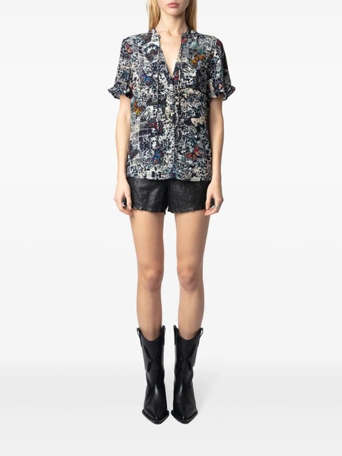 Zadig&Voltaire Tafiz shirt - Black - zdjęcie produktu nr 2