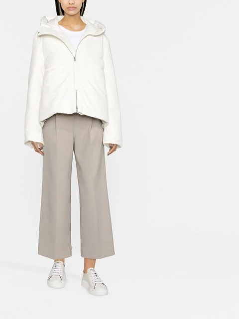 Jil Sander padded hooded jacket - White - zdjęcie produktu nr 2