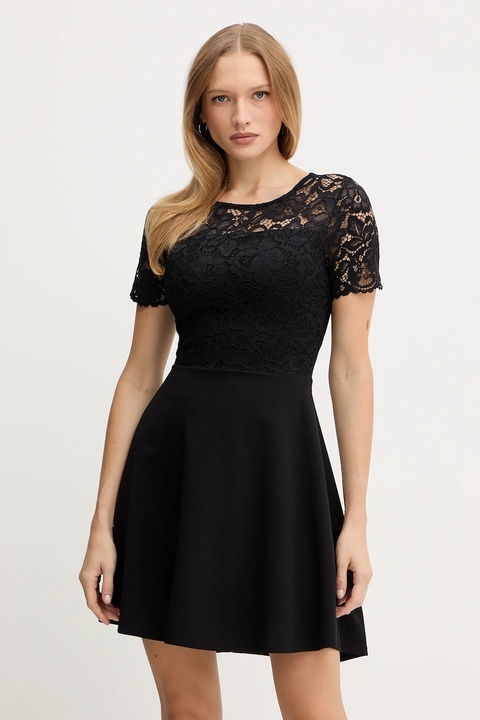 Morgan sukienka kolor czarny mini rozkloszowana RUBENA - zdjęcie produktu nr 1