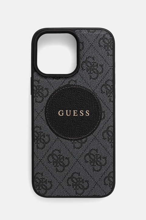 Guess etui na telefon iPhone 16 Pro Max kolor czarny GUHMP16XP4PGRSGK - zdjęcie produktu nr 1